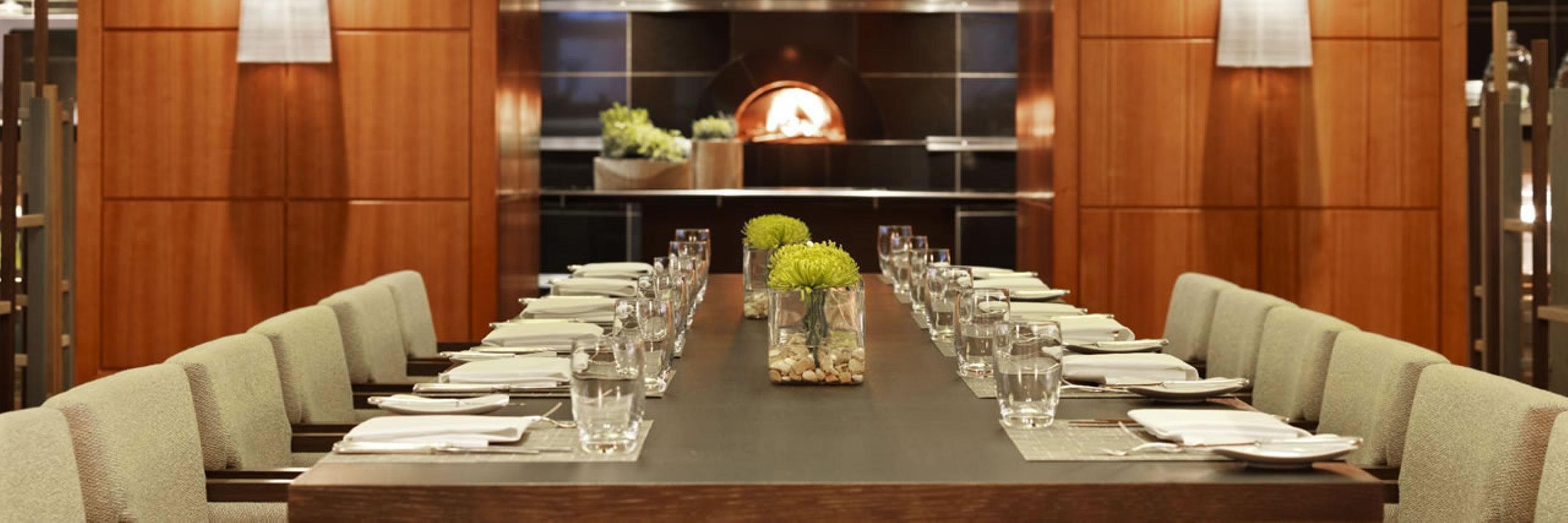 Conrad Hamburg Hotel Exterior foto The private dining room at the restaurant